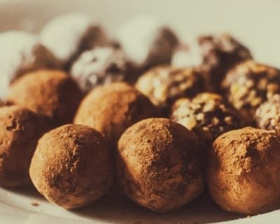 Cannabis Tr&uuml;ffel mit Schokolade